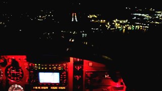 VFR Night Approach to Sikorsky KBDR R 24 - Grumman Tiger
