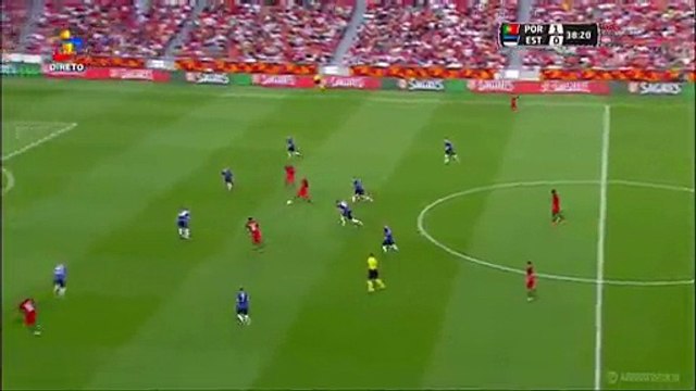 2-0 Ricardo Quaresma Goal HD - Portugal vs Estonia 08.06.2016 HD