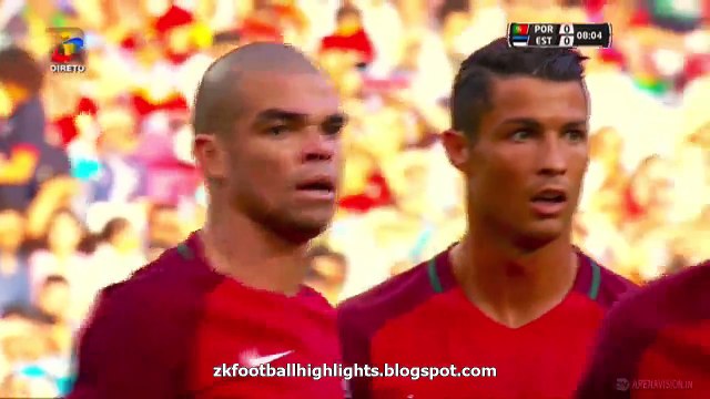 Ricardo Quaresma Super Rabona & Skills HD - Portugal vs Estonia 08.06.2016