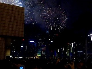 HK Handover Fireworks