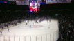 Post-game Celebration At Nassau Coliseum After Islanders Win Over Oilers 2/10/15