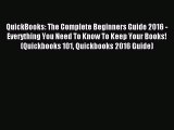 Enjoyed read QuickBooks: The Complete Beginners Guide 2016 -Everything You Need To Know To