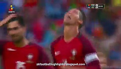 Half Time Goal HD - Portugal 3-0 Estonia 08.06.2016