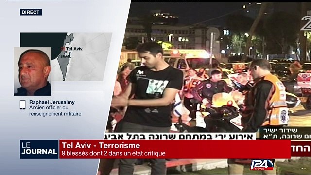 Possible attentat terroriste à Tel Aviv : 9 blessés