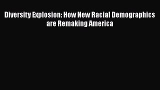 Download Book Diversity Explosion: How New Racial Demographics are Remaking America PDF Online