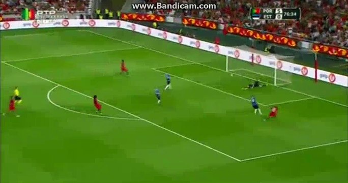6-0 Ricardo Quaresma 2nd Goal - Portugal 6-0 Estonia -08-06-2016