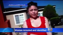 Alhambra Police Bust Woman As Alleged Wannabe Package Thief Caught On Video