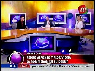 El debut de Pedro Alfonso y Flor Vigna