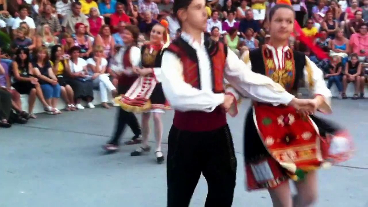 Bulgaria Ensemble "Yuzhnyache" at MakFolk Dance Festival "Hanioti" 23-28 September 2011