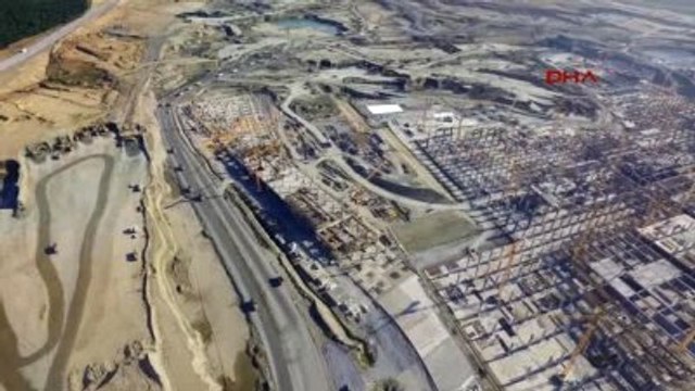 3. Havalimanı İnşaatı Havadan Görüntülendi