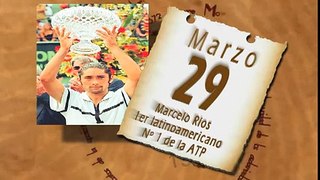 Huellas Latinoamericanas: 29 de Marzo. Marcelo Ríos,1er latinoamericano Nº1 de la ATP.