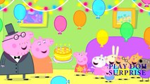 Peppa Pig Birthday party feliz cumpleaños de puzzle partido