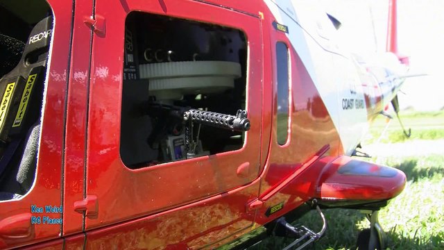 Agusta Westland RC AW109 U.S. Coast Guard On a Trex 600 chassis