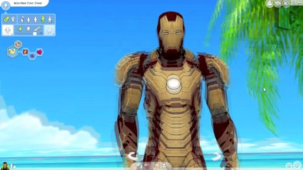 Iron Man Mark 42 suit 1.0  Tony Stark in The Sims 4 Mods