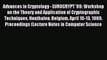 Read Advances in Cryptology - EUROCRYPT '89: Workshop on the Theory and Application of Cryptographic