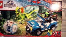 Jurassic World LEGO Sets! Indominus Rex Breakout, T. Rex Tracker   More (New 2015 Toys)