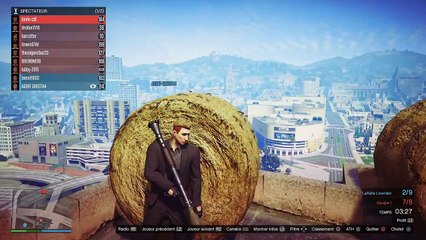 TRIAL BIKE vs SNIPERS GTA 5 ONLINE