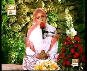 Hooria Fahim Parda Rukh e anwar sy jo utha in Mehfil_e_Shabe_Mairaj Khawateen