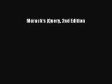 Read Murach's jQuery 2nd Edition Ebook Free