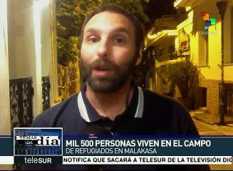 Grecia: más de mil 500 refugiados habitan en campo de Malakasa