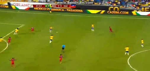 Half Time Goals - Brazil 3-0 Haiti 09-06-2016