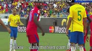 Willian Incredible Free KIck SHOOT - Brazil 0-0 Haiti - Copa America 2016 HD
