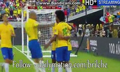 Philippe Coutinho Goal HD - Brazil 1-0 Haiti - 08-06-2016