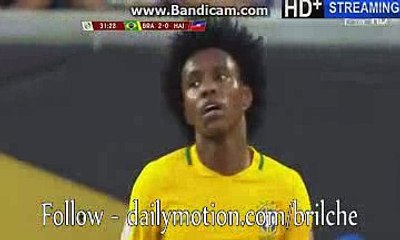 Willian Amazing Speed HD - Brazil 2-0 Haiti - 08-06-2016