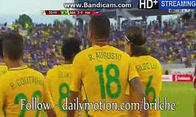 Renato Augusto Goal HD - Brazil 3-0 Haiti - 08-06-2016