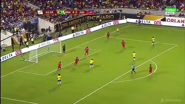 5-0 Lucas Lima Goal HD - Brasil vs Haiti 08.06.2016 Copa America HD