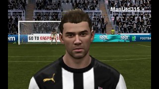FIFA 12-Newcastle United Player Faces (HD)
