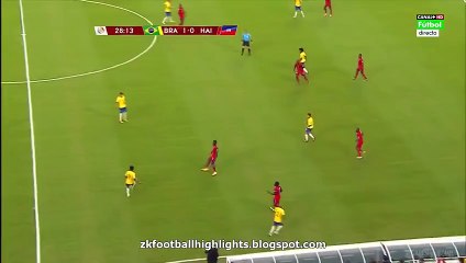 2-0 Philippe Coutinho Goal HD - Brazil 2-0 Haiti 08.06.2016