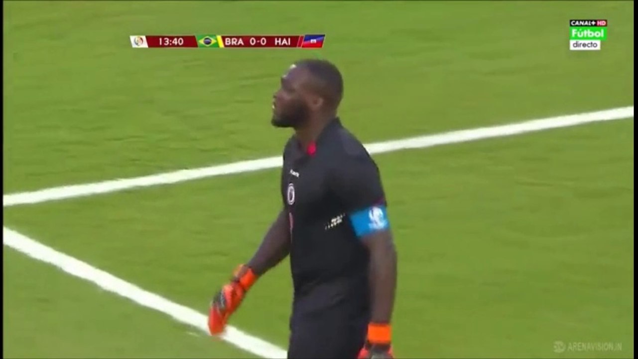 Brazil 3-0 Haiti 1st Half All Goals & Highlights HD 08.06.2016