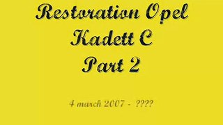 photo video of my restoration PART 2 http://kadett.koendd.be