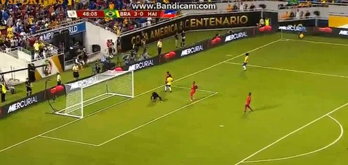 Willian Amazing Power SHOOT - Brazil 3-0 Haiti 09-06-2016