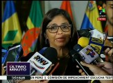 Rodríguez: A la oposición venezolana no le importa destruir al país