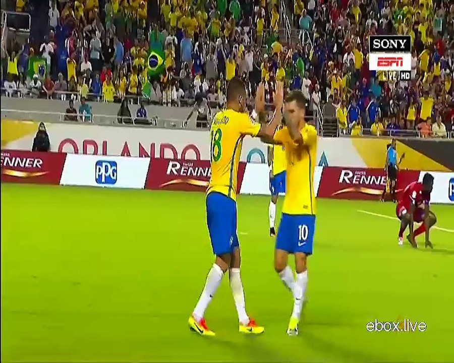 Renato Augusto Goal HD - Brazil 6-1 Haiti 08.06.2016