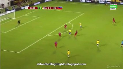 Renato Augusto Goal HD - Brazil 6-1 Haiti - 08-06-2016