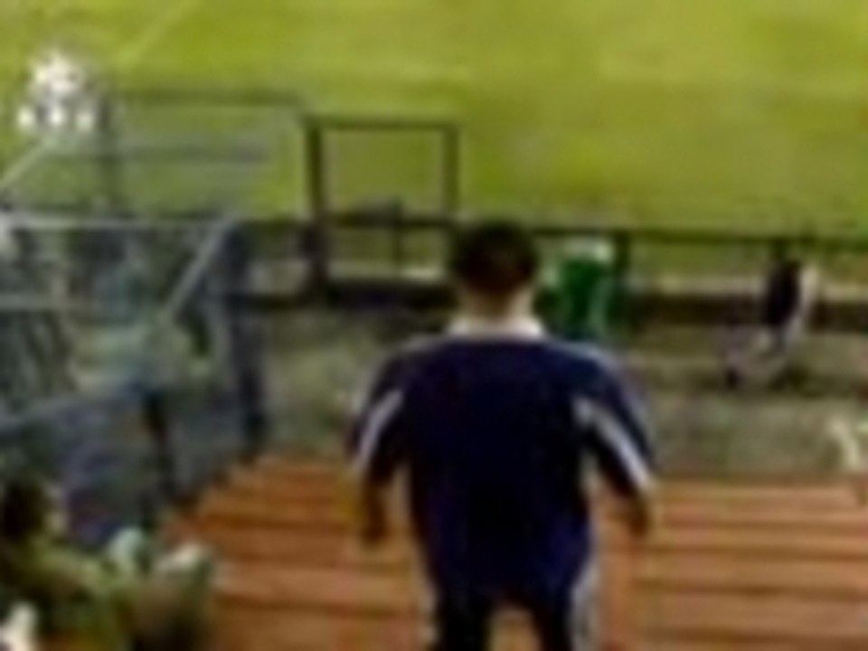 Fan de foot très violent