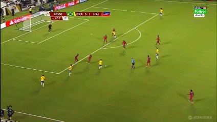 Philippe Coutinho Hat-trick Goal - Brazil 7-1 Haiti 08-06-2016