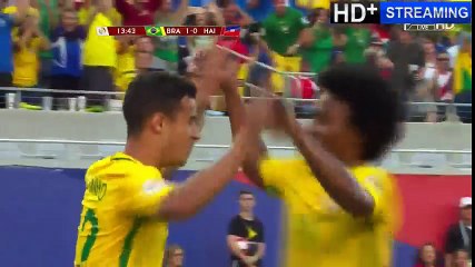 Brazil vs Haiti  09/06/2016 All goals and highlights video