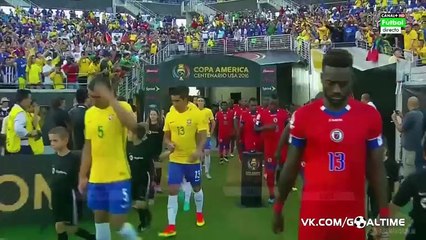 Brazil 7-1 Haiti Copa America All Goals & Highlights HD 08.06.2016