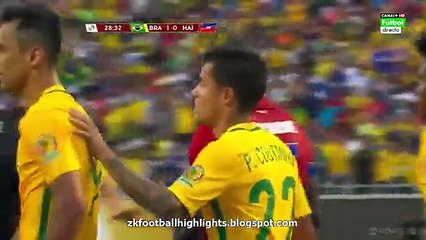 Brazil Vs Haiti 7-1 - All Goals & Highlights - Copa America Centenario 09-06-2016 HD