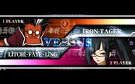 Random Ranked Match in BlazBlue: Calamity Trigger (Iron Tager vs Litchi Faye-Ling)