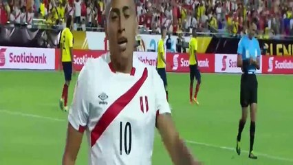 Christian Cueva Fantastic Goal ~ Ecuador vs Peru 0-1