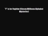 Download Books F is for Fugitive (Kinsey Millhone Alphabet Mysteries) E-Book Free