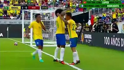 Brazil vs Haiti ALL GOALS Copa America 2016