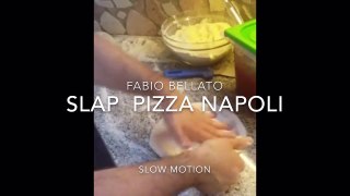 Slow-MOTION Pizza Slap Neapolitan