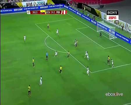Enner Valencia Goal HD - Ecuador 1-2 Peru 08.06.2016
