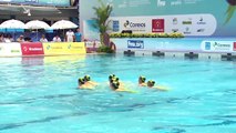 #1 Ukraine | Synchronized Swimming | Team Technical | Olympic Games Qualification (Rio de Janeiro)